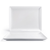 FOH BPT039WHP20 17" W Rectangular Porcelain Mod Platter