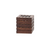 FOH RTB013PWW21 5.25" W Brown Wood Square Tissue Cover