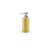 FOH RSP015GOS22 12 Oz. Silver Plastic Brushed Stainless Top