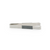 FOH BUT030GYS23 7" L Gray Stainless Steel Tong
