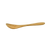 FOH BUT017BBB94 3.5" L Bamboo Servewise Re-Usable Condiment Spoon