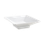 FOH DSD032WHP22 4 Oz. Square Porcelain Kyoto Dish