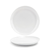 FOH DDP061WHP22 10" Dia. White Round Porcelain Kiln Plate