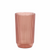 FOH ADO014PIT23 14 Oz. Pink Resin Gatsby DOF or Rocks Glass