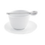 FOH DCS037WHP23 3 Oz. Round Porcelain Non-Stackable Harmony Cup