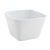 FOH DBO036WHP13 28 Oz. Square Porcelain Mod Bowl