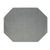 FOH XPM082ESV83 11" W Cocoa Vinyl Rectangle Metroweave Placemat