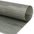 FOH RTL010SIV83 12" W Silver Vinyl Rectangle Metroweave Placemat