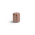 FOH RJR021RGS22 3.25" W Rose Gold Square Stainless Steel Jar