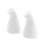 FOH TSP010WHP23 1.5 Oz. Porcelain Salt and Pepper Shaker Set
