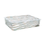 FOH BHO113PTI20 12.5" W x 10" D x 2.75" H Metal Rectangular Shallow 1/2 Size Patina Housing or Pan Set