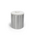 FOH RIB068BSS21 2 Qt. Silver Stainless Steel Round Ice Bucket with Lid