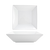 FOH DBO087WHP22 96 Oz. Square Porcelain Kyoto Bowl