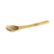 FOH BUT012BBB93 6.5" L Bamboo Wide Mouth Servewise Re-Usable Spoon
