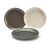 FOH DAP076MUP23 6" Dia. Porcelain Round Mushroom Kiln Plate