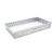 FOH BHO071BCI20 20.75" W x 12.75" D x 2.75" H Silver Metal Rectangular Shallow Full Size Dots Housing or Pan Set