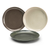 FOH DDP061DGP22 10" Dia. Round Porcelain Sage Kiln Plate