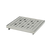 FOH BPT036BSS22 6" Silver Stainless Steel Square Dots Drip Tray