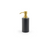 FOH RSP012BKS22 12 Oz. Matte Brass Plastic Brushed Stainless Pump