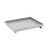 FOH RTR015BSS12 6" x 6" x 1" Matte Black Stainless Steel Square Footed Tokyo Tray