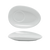 FOH DCS055BKP23 7" Dia. Mussel Porcelain Round Semi-Mate Glaze Tides Saucer