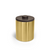 FOH RIB066GOS21 2 Qt. Gold Stainless Steel Round Ice Bucket with Lid