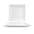 FOH SPT031WHP11 12.75" W Square Porcelain Kyoto Platter