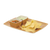 FOH DDP041BBB22 12" W Rectangular Bamboo Platewise Plate
