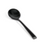 FOH FSS006BKS23 6.25" L Matte Black Stainless Steel Parker Soup Spoon