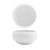 FOH DBO021WHP23 10 Oz. White Porcelain Round Spiral Bouillon