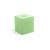 FOH RTB007LBR11 5.25" W Green Composite Square Tissue Cover