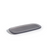 FOH RTR041GYT23 4.5" W Smoke Rectangular Composite Amenity Tray