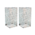 FOH BRI011PTI28 6.5" W Green Metal Square B Buffet Building Blocks Display Riser