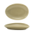 FOH DAP077GRP23 5.5" W Porcelain Oval Sea Grass Tides Plate