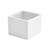 FOH DSD034WHP24 1 Oz. Square Porcelain Canvas Ramekin