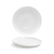 FOH DAP076WHP23 6" Dia. White Porcelain Round Kiln Plate