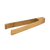 FOH BUT028BBB23 7.25" L Bamboo Bali Tongs
