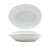 FOH DBO146WHP21 30 Oz. White Oval Porcelain Tides Bowl