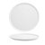 FOH DOS026WHP21 13" Dia. Round Porcelain Coupe Harmony Plate
