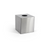 FOH RTB021BSS21 5" W Stainless Steel Square Tissue Cover