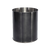 FOH RWA024BKS21 8" W Black Stainless Steel Round Tokyo Cylinder Riser