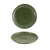 FOH DDP061GRP22 10" Dia. Round Porcelain Leek Kiln Plate
