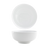 FOH DBO088WHP21 64 Oz. Round Porcelain Harmony Bowl