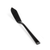 FOH FBK006BKS23 7" W Black Stainless Steel Butter Knife Parker Butter Knife