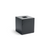 FOH RTB006BKR11 5" W Black Resin Square Tissue Cover