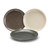 FOH DSP031MUP23 8" Dia. Round Porcelain Mushroom Kiln Plate