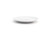 FOH DCS022WHP23 4.75" Dia. White Porcelain Round Spiral Saucer