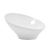 FOH DBO055WHP23 2 Oz. Slanted Porcelain Bowl