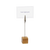 FOH BHO034BBB23 0.75" W Bamboo Accessories Menu or Sign Clip
