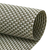 FOH XRU007GRV80 72" W x 14" D Sage Woven Vinyl Metroweave Runner